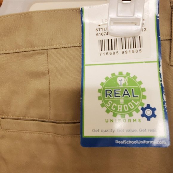 Real School junior khaki pants nwt - Picture 7 of 7